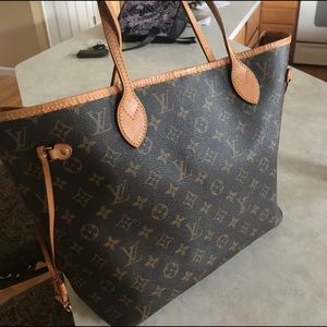 AUTHENTIC LV NEVERFULL MM (MEDIUM TOTE)